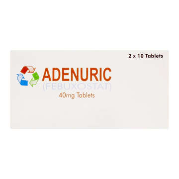 Picture of Adenuric 40mg Tab 10x2s